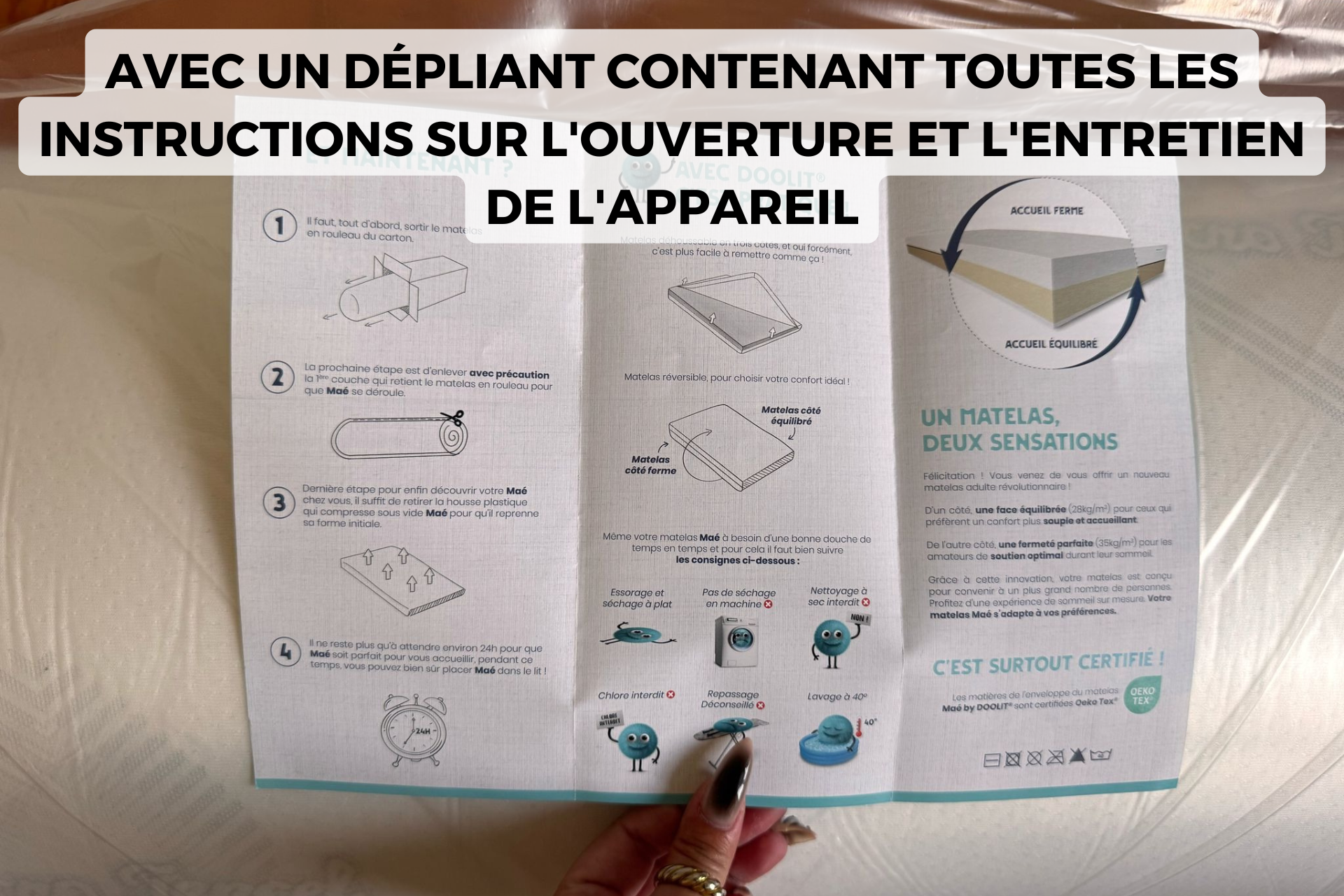 doolit matelas maé livraison